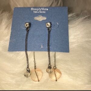 Dangle style crystal earrings